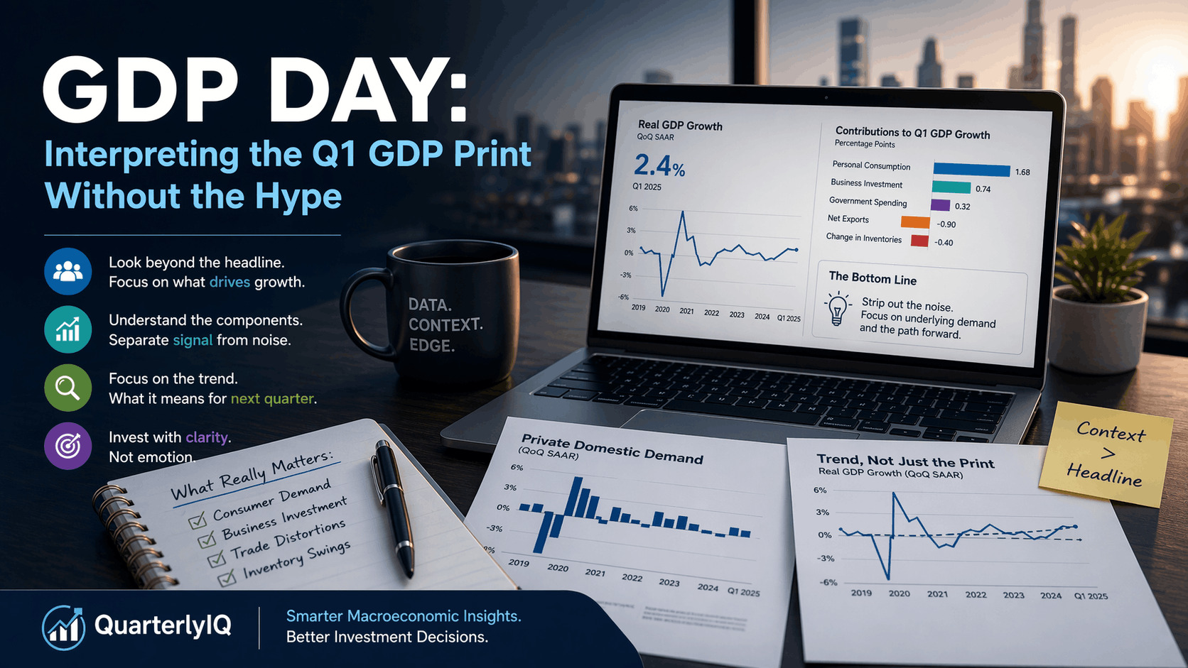 GDP Day: Interpreting the Q1 GDP Print Without the Hype